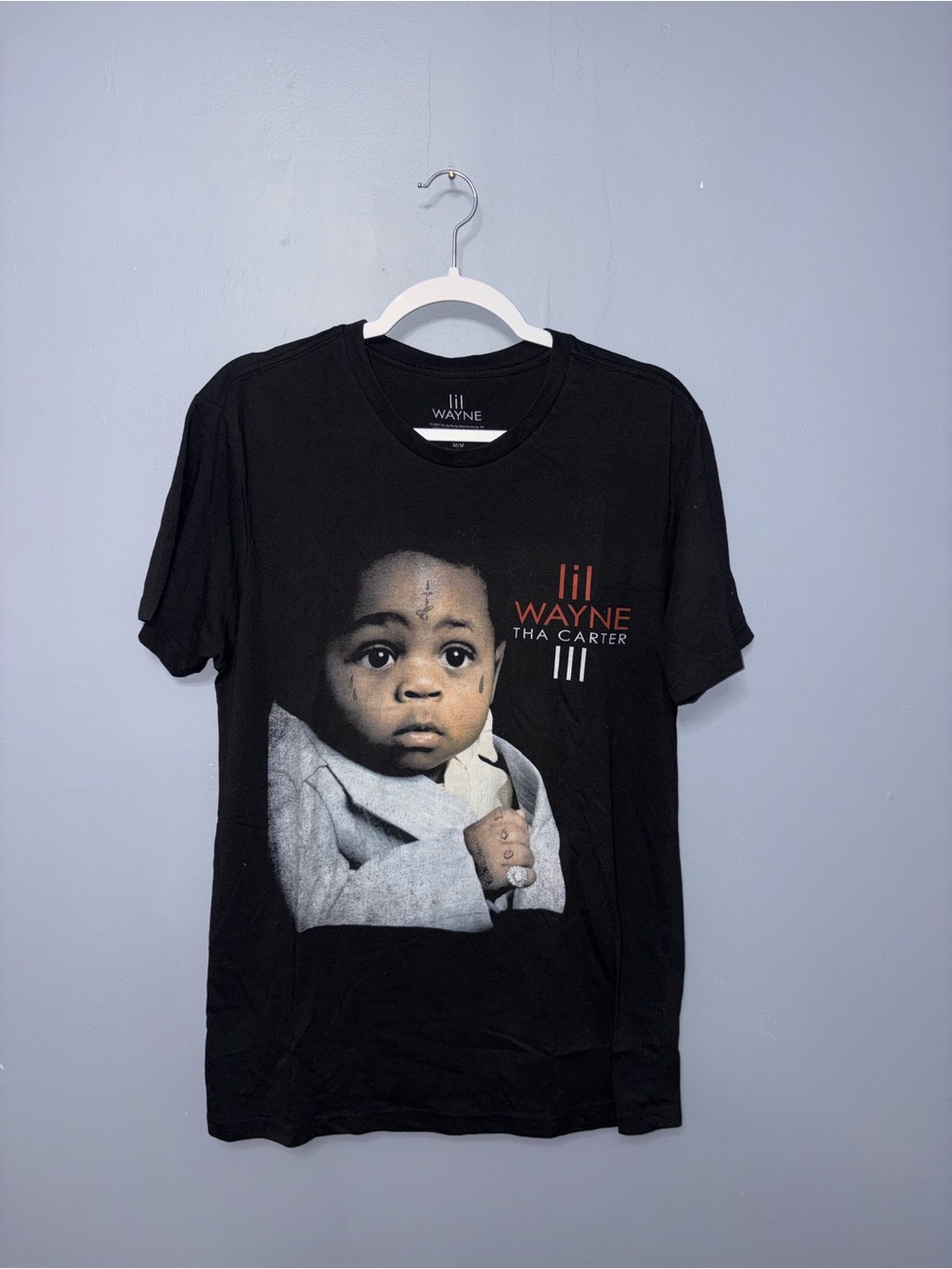 Lil Wayne | Black Tee | Size Medium